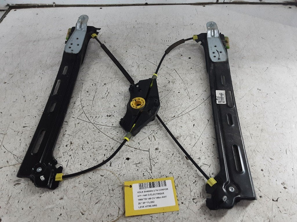 MECANISME VITRE ARRIÈRE GAUCHE Sharan (7N) (7N0843699F), Volkswagen, Volkswagen AG, Utilisé, Kundenbetreuung@volkswagen.de