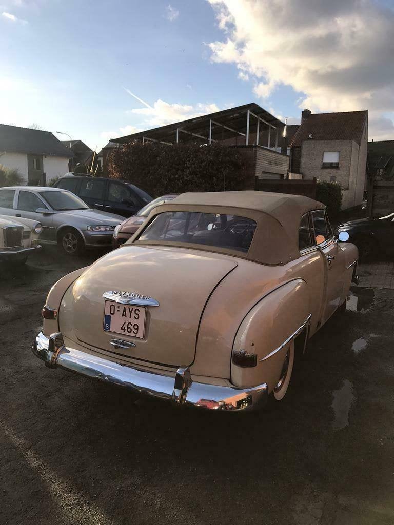 Plymouth Granbroock Oldtimer 1952 Belgische Wagen, foto 3