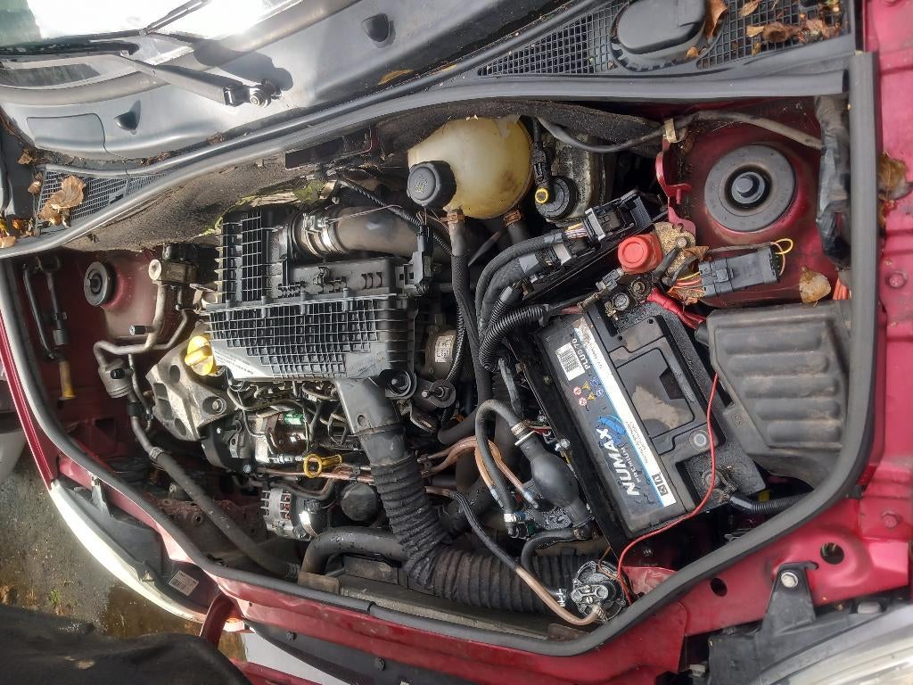 Renault 1.5 dCi K9K702 Motor Compleet met Turbo, Ophalen of Verzenden, Gebruikt, Renault