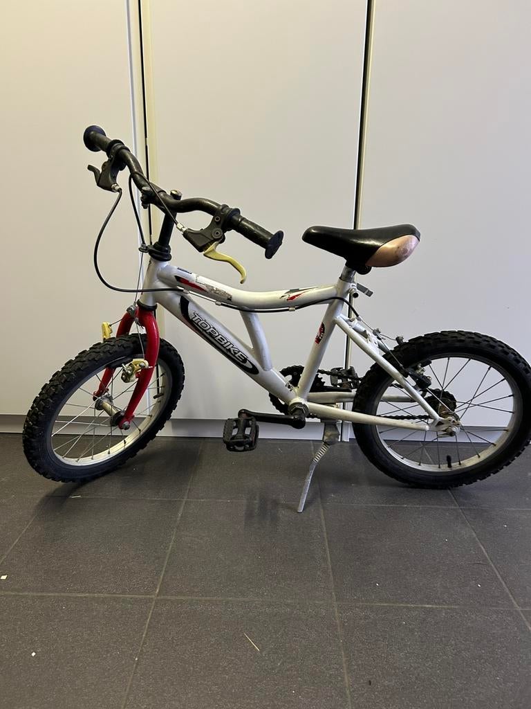 Jongensfiets - Wiel 38 cm, Ophalen, Gebruikt, Minder dan 16 inch