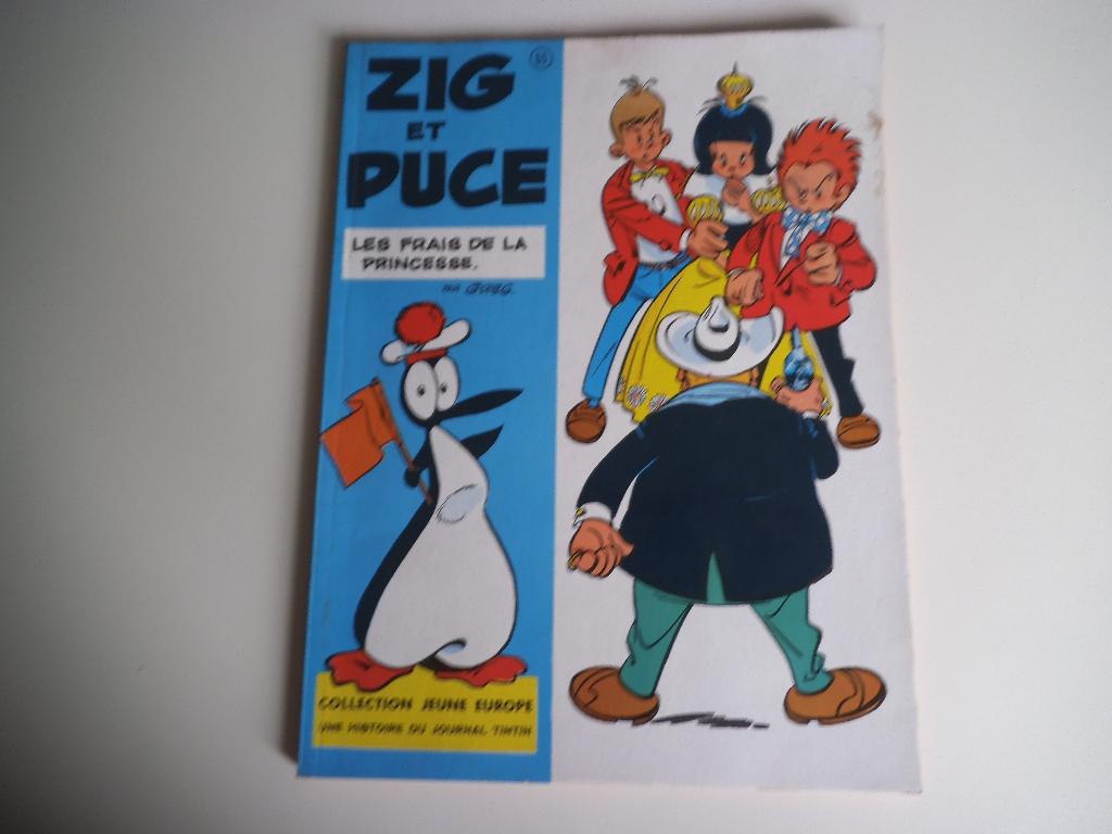 Zig et Puce Les frais de la Princesse Col. Jeune Europe, Greg, Enlèvement ou Envoi, Une BD, Utilisé