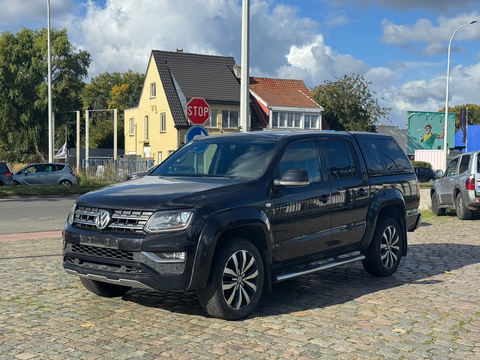 Volkswagen Amarok 3.0 V6 TDi 4Motion 190kw *Cuir*Navi*, Autos, Cuir, Achat, Euro 6, Entreprise