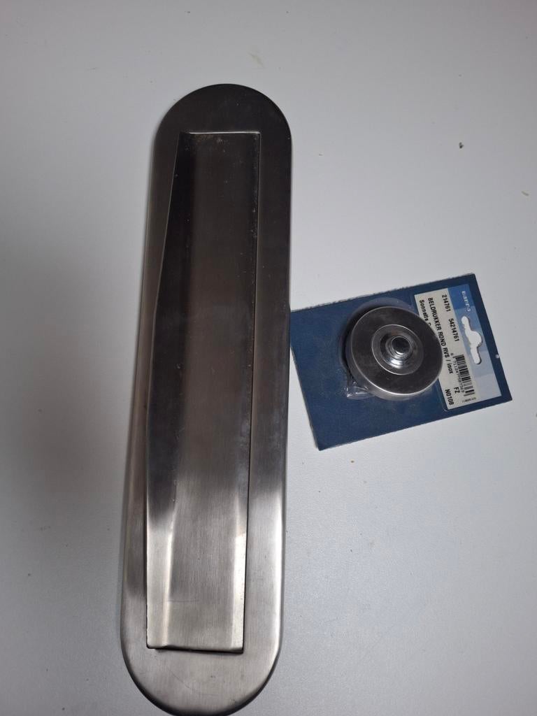 Bouton de sonnette et boîte aux lettres inox, Enlèvement, Neuf