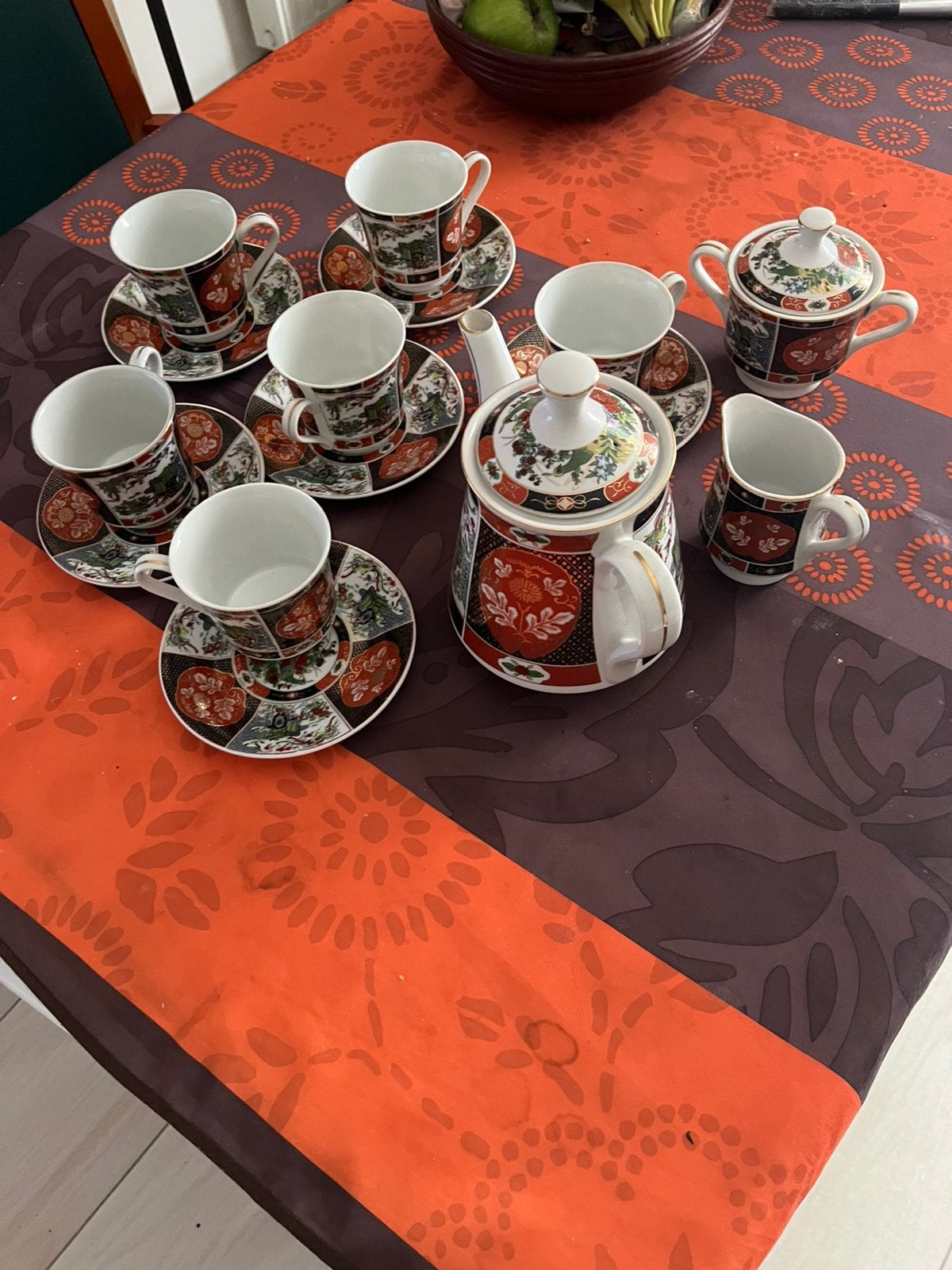 Services à café, Ophalen
