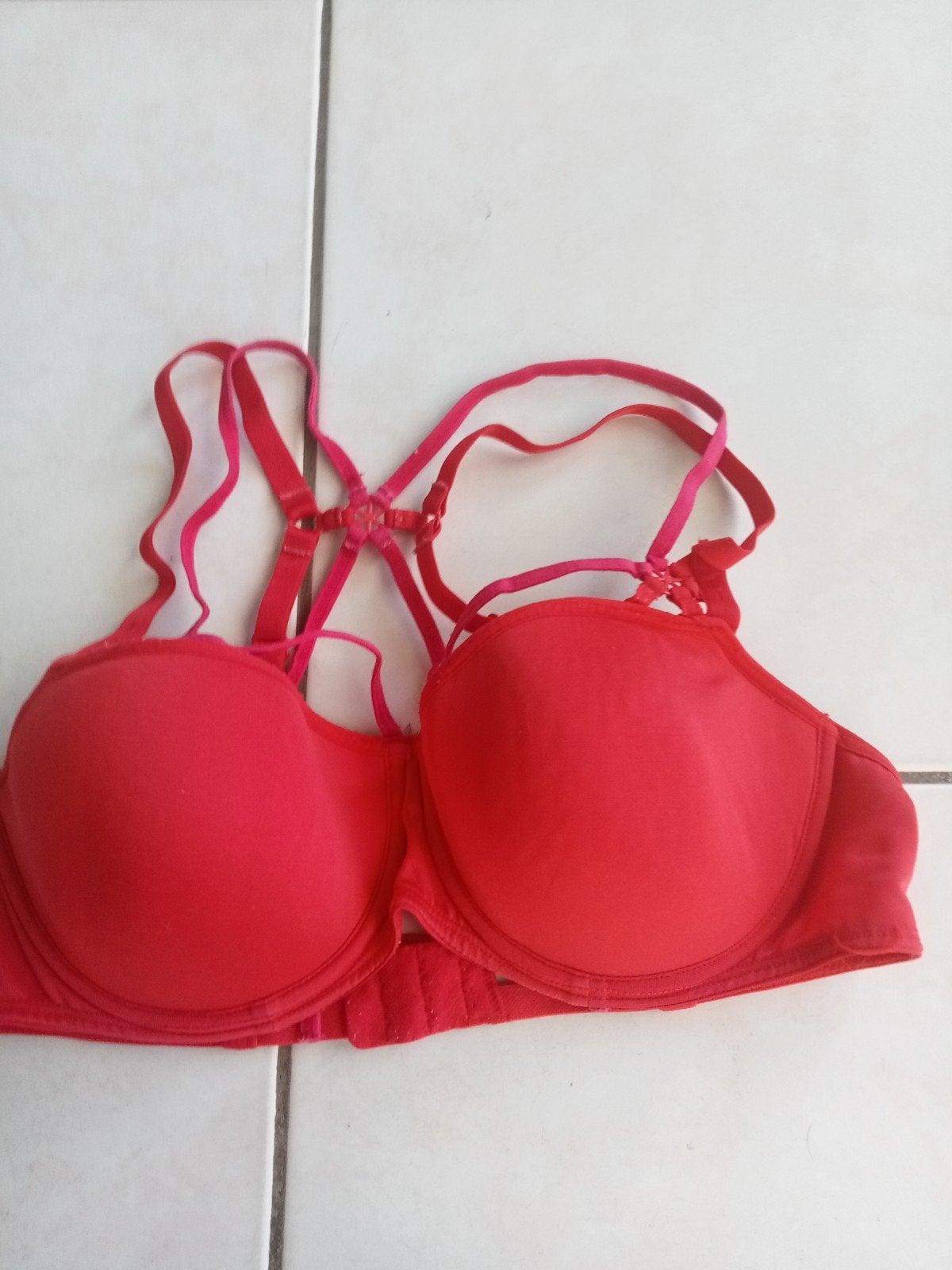 Rode/roze Marlies dekkers bh, Ophalen, Roze, BH