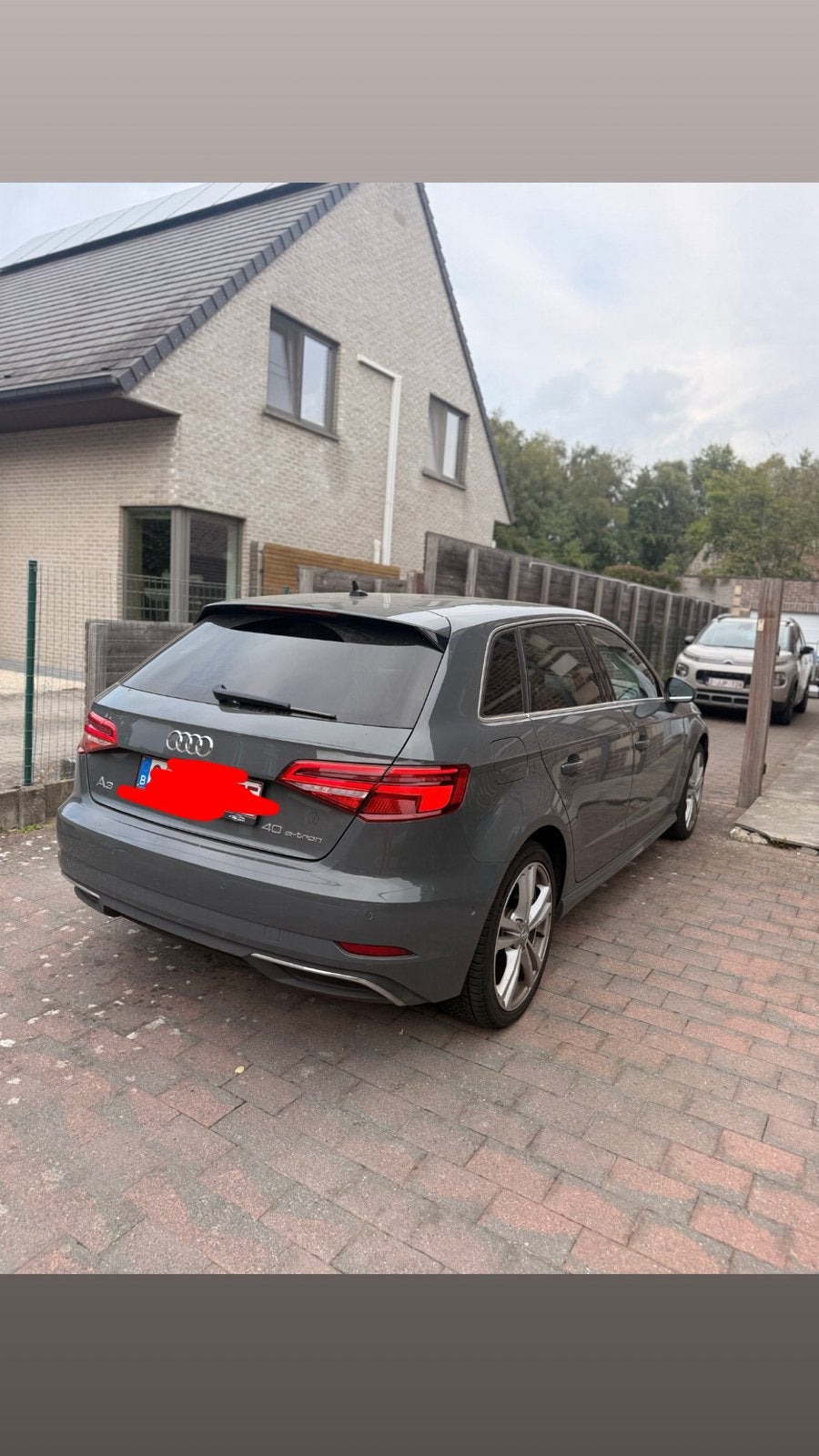 Audi a3 etron 2020 40 tfsi, Auto's, Dealer onderhouden, Zwart, 4 cilinders, 5 zetels