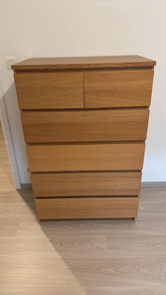 Commode et table de nuit, Enlèvement, Utilisé, Chêne