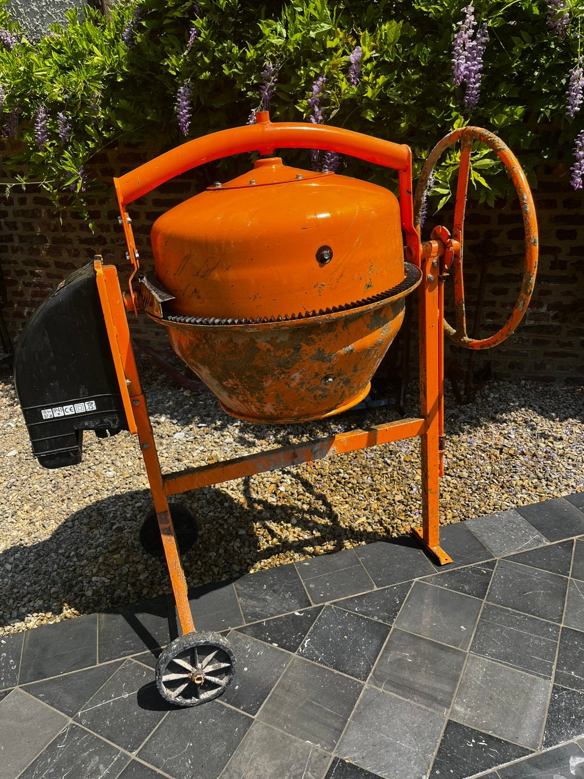 Betonmixer, Doe-het-zelf en Bouw, Ophalen, Zo goed als nieuw