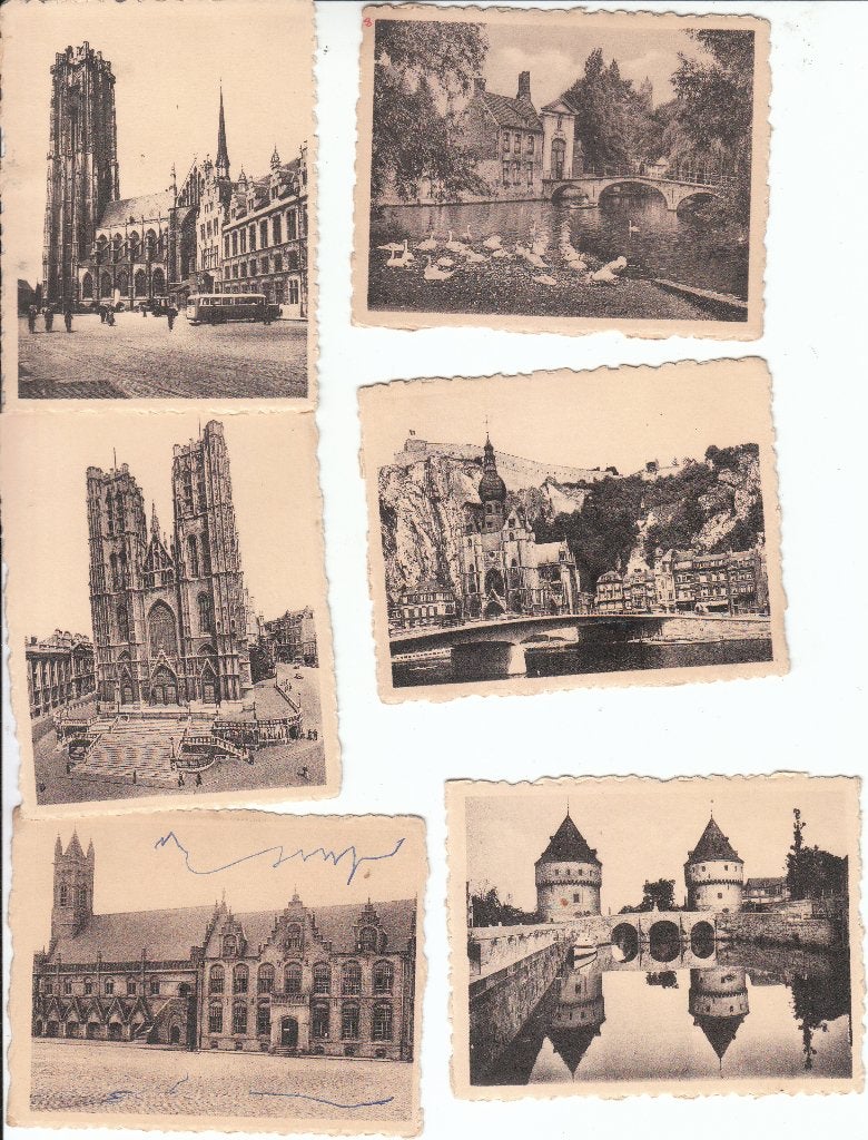 Oudste reeksen Chromo's "Ken uw Land" reeks 1 tot 20, Verzenden, 1940 tot 1960, Prent