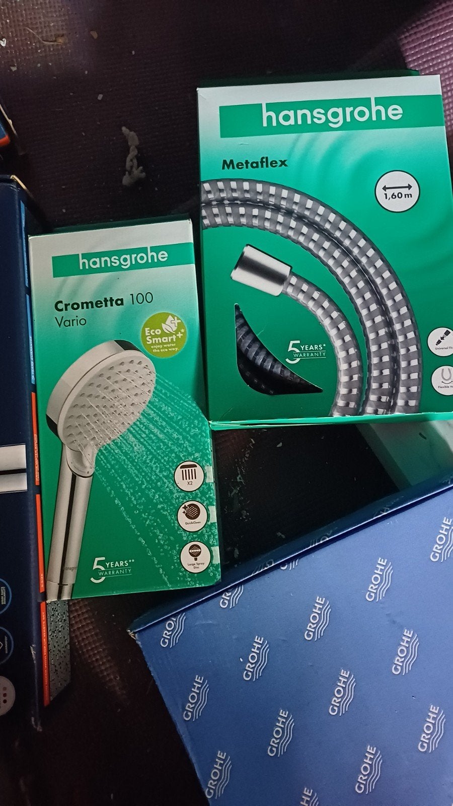 Grohe doucheset, nieuw, Doe-het-zelf en Bouw, Sanitair, Ophalen, Douche