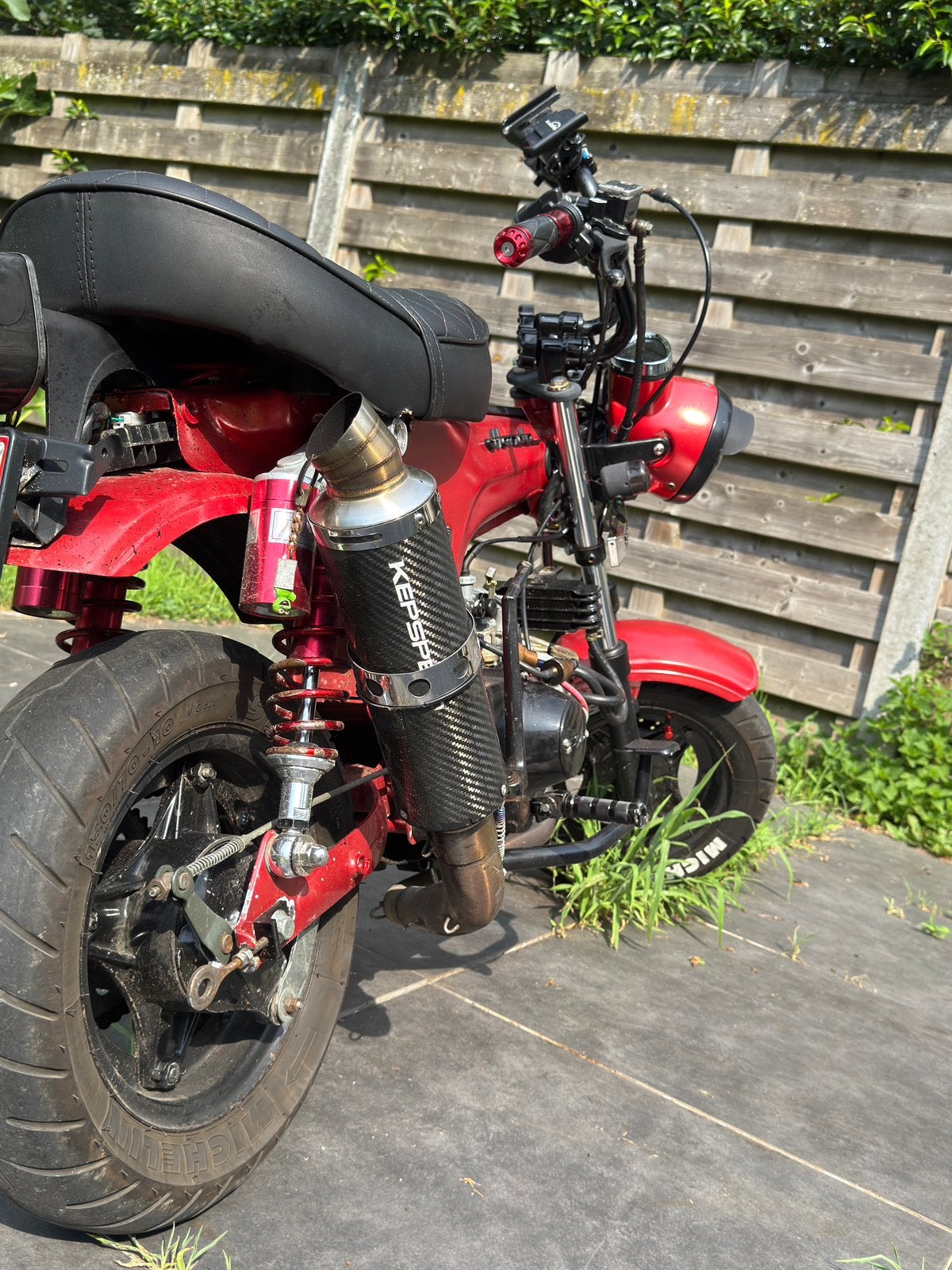 Skyteam DAX 75cc Custom, Fietsen en Brommers, Ophalen, Zo goed als nieuw, Honda