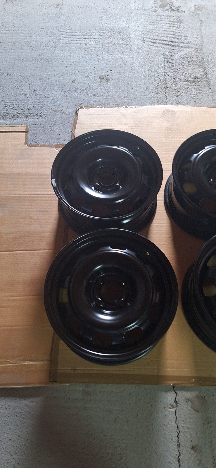 4- 16" stalen velgen te koop, Ophalen, Velg(en), 16 inch, Nieuw