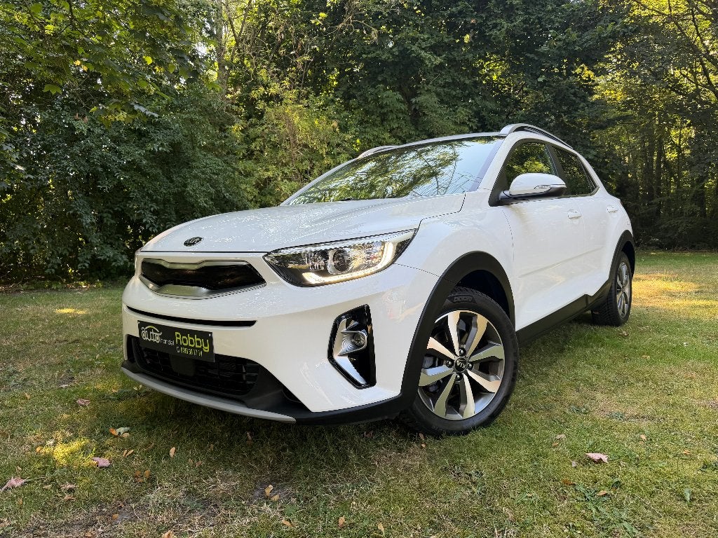KIA STONIC - 1.0 T SENSE - AUTOMAAT - 47.000 KM - GARANTIE -, Dealer onderhouden, Stof, Wit, Bedrijf