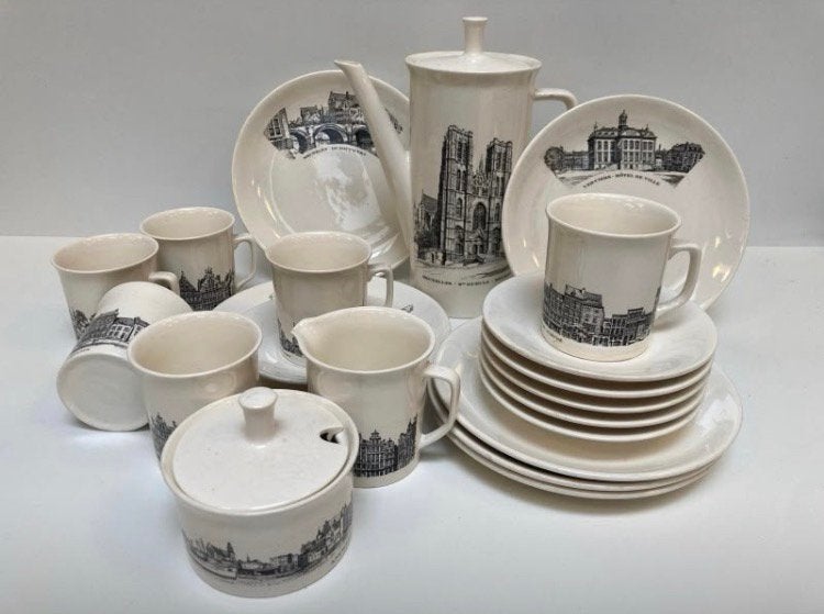 Koffieservies Villeroy&Boch, Antiek en Kunst, Antiek | Servies compleet, Ophalen