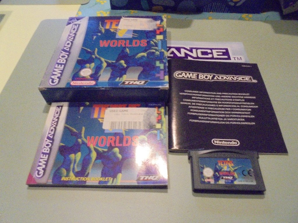 Game boy advance Tetris Worlds (CIB), Consoles de jeu & Jeux vidéo, Jeux | Nintendo Game Boy, Enlèvement ou Envoi, Utilisé, Puzzle et Éducatif