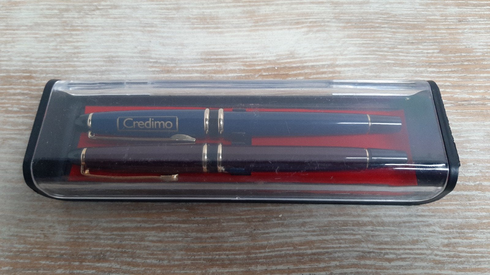 2 vulpennen credimo, Verzamelen, Overige merken, Nieuw, Met doosje, Ophalen of Verzenden