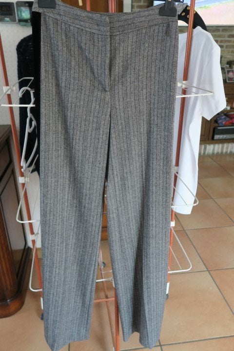 Broek nieuw zwart grijs zijstreep zwart Nenette mt 34 (it38), Kleding | Dames, Broeken en Pantalons, Ophalen of Verzenden, Maat 34 (XS) of kleiner