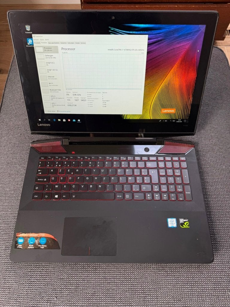 Lenovo IdeaPad Y700 Gaming Laptop – i7 - 16GB - GTX 960M, Computers en Software, Ophalen, Gebruikt, Met videokaart, 15 inch
