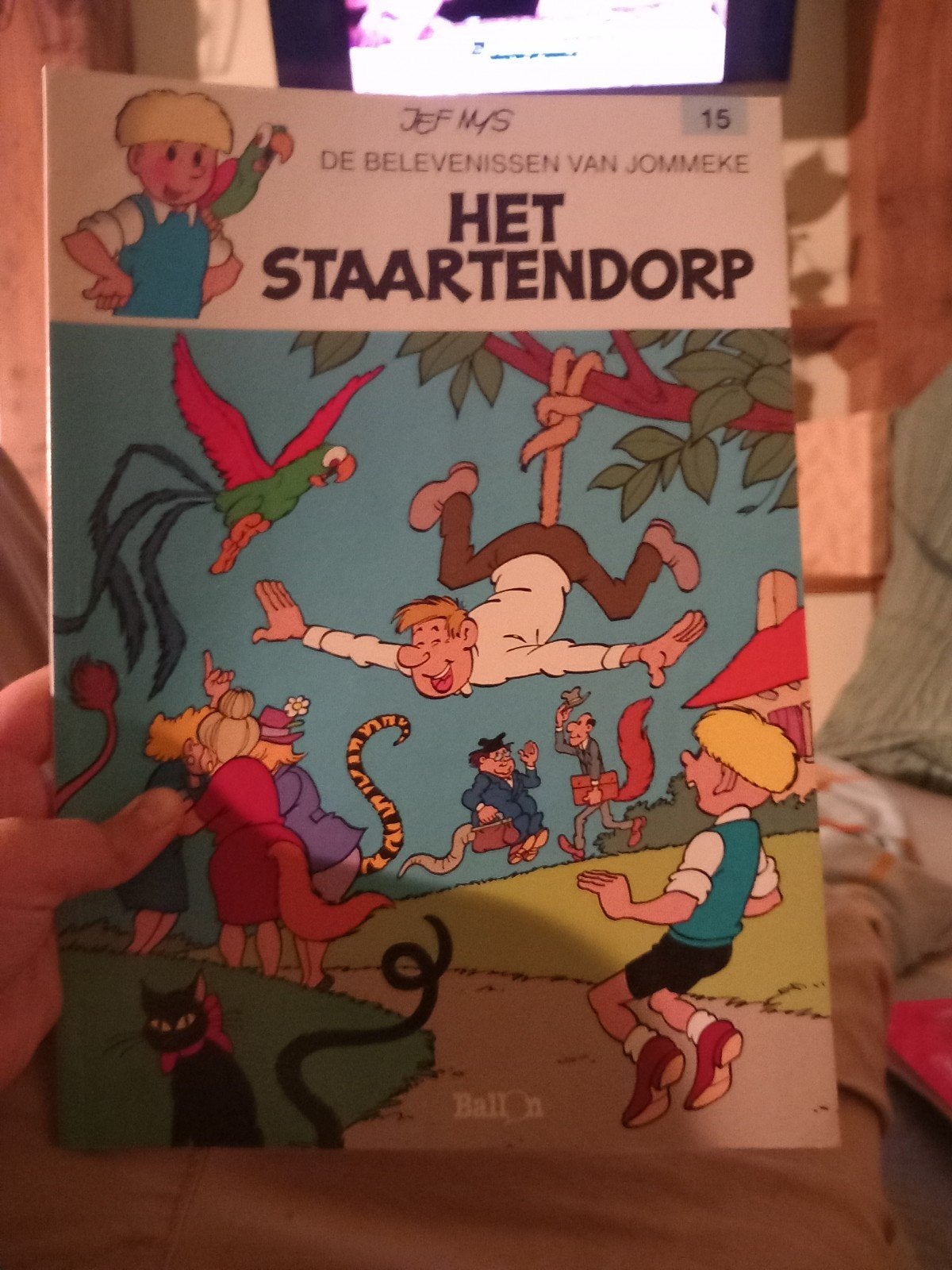 Jef Nys - Het staartendorp, Enlèvement, Jef Nys