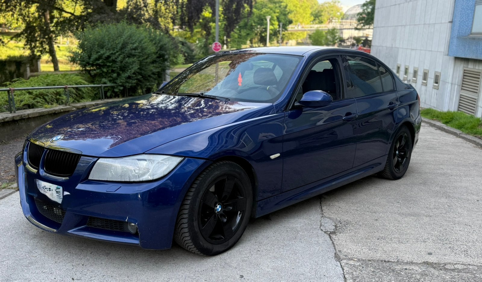 BMW 318d M-PAKKET, Autos, Achat, Entreprise, Boîte manuelle, Noir