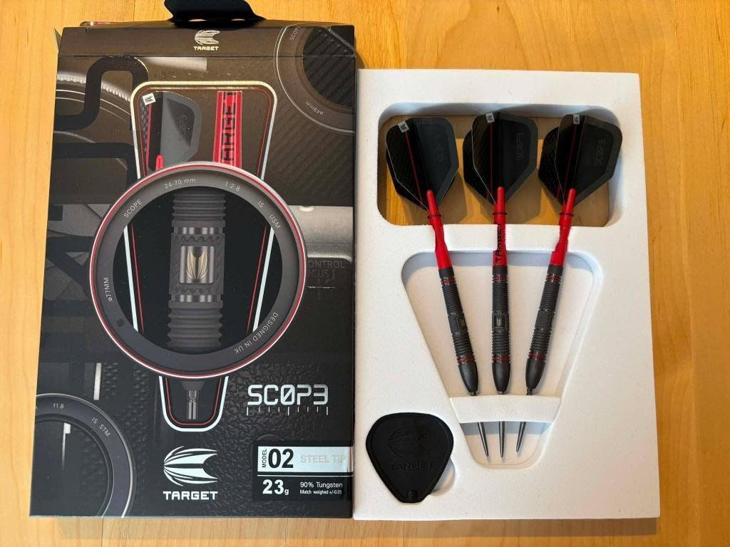 Target Scope 02 SP 90% 23g, Sport en Fitness, Ophalen of Verzenden, Zo goed als nieuw, Pijlen