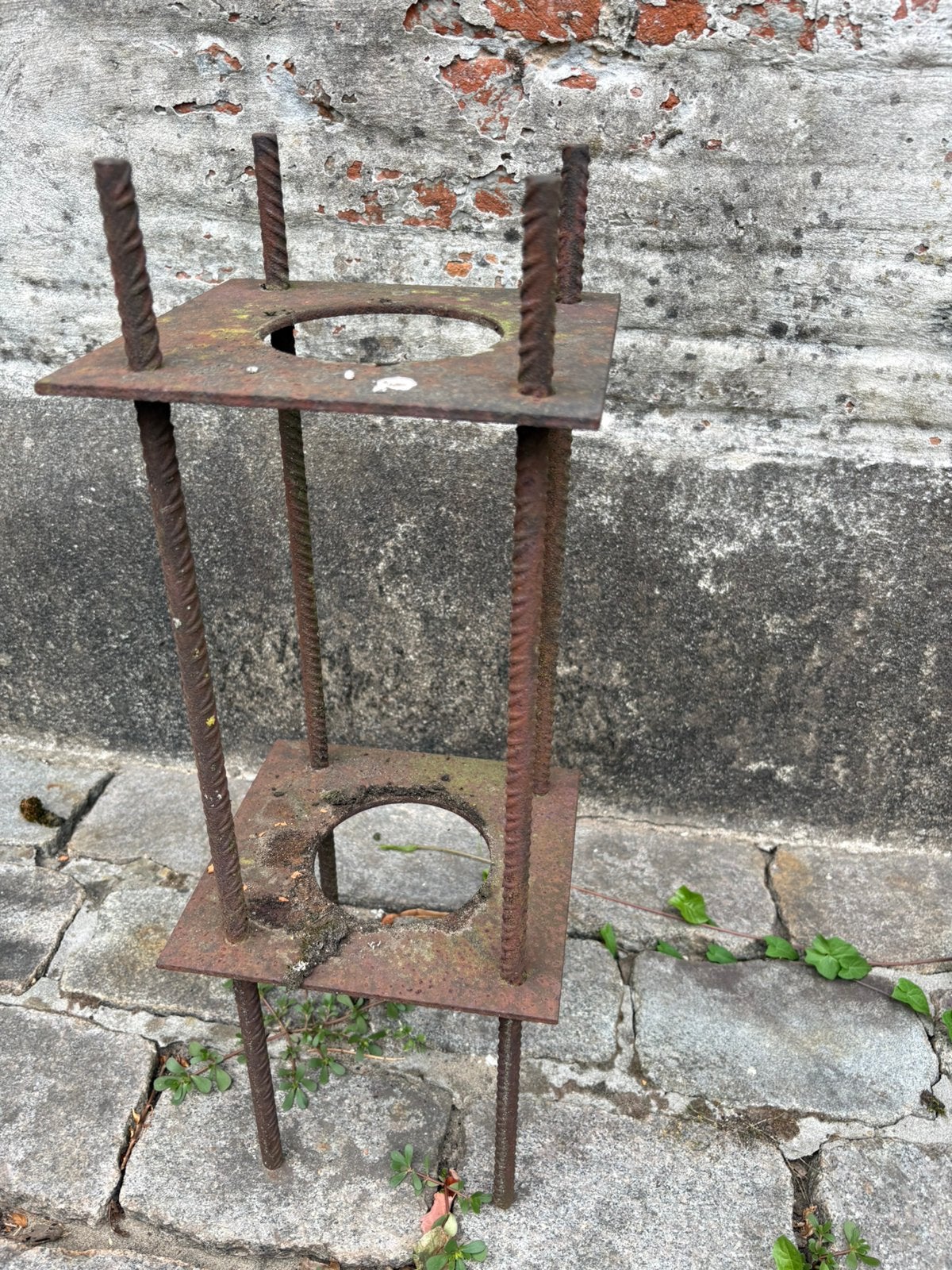 Plantenstaander, Tuin en Terras, Ophalen, Gebruikt, Metaal