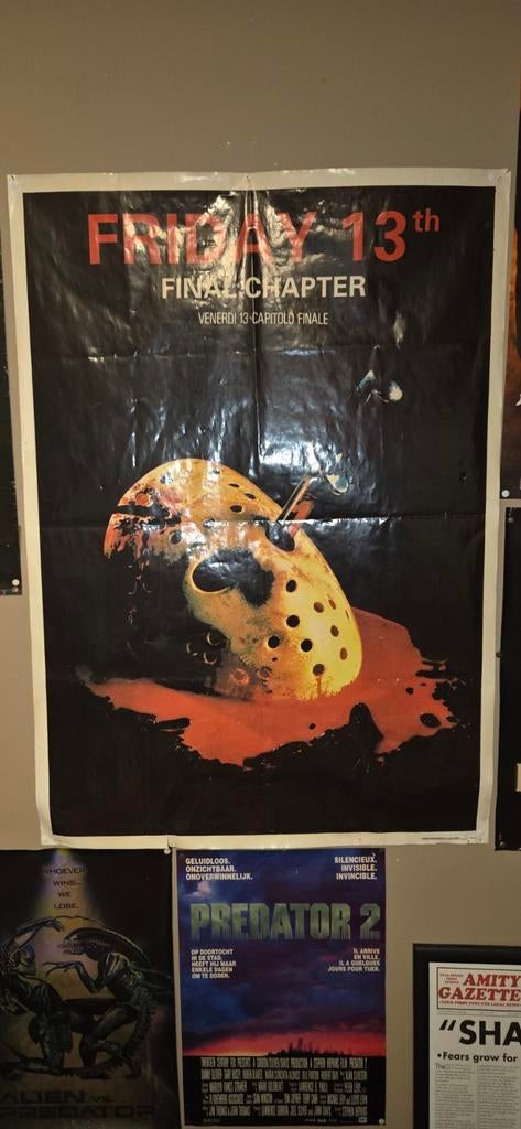 Friday the 13th posters kaders en bust!!, Verzamelen, Ophalen