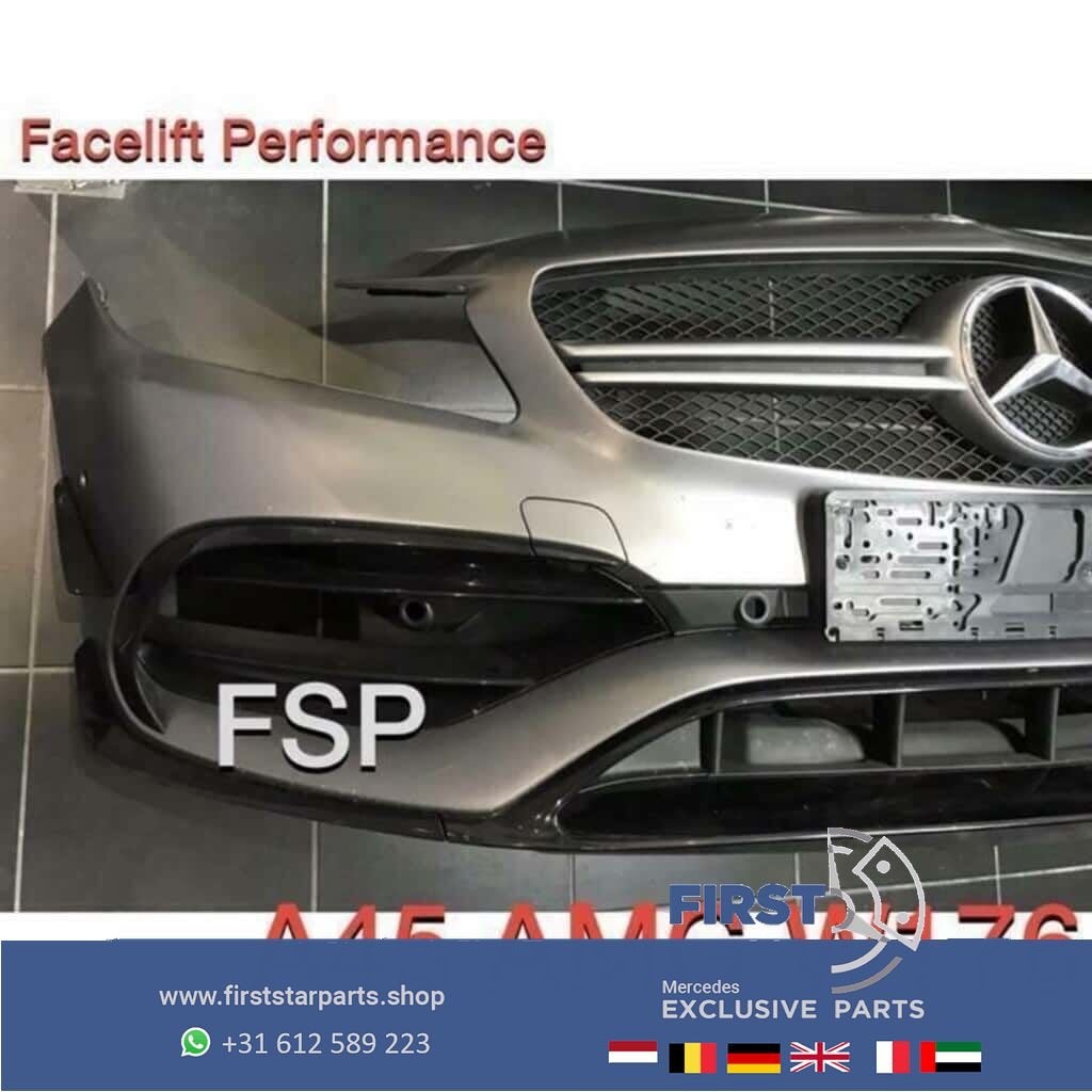 W176 A45 AMG voorbumper Mercedes A Klasse 45 bumper diverse, Utilisé, -, Avant, -