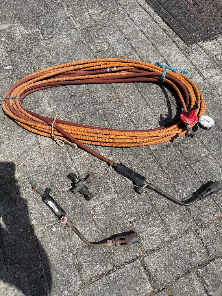 gas branders - roofing branders, Enlèvement