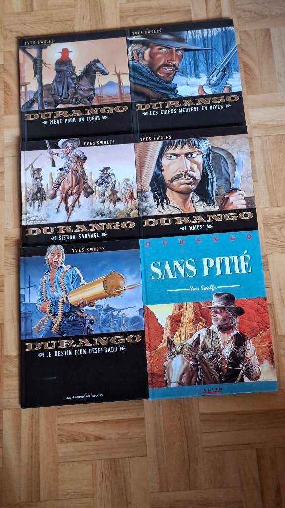 DURANGO SWOLFS  LOT BD, Plusieurs BD, Enlèvement ou Envoi, Comme neuf, Yves Swolfs.