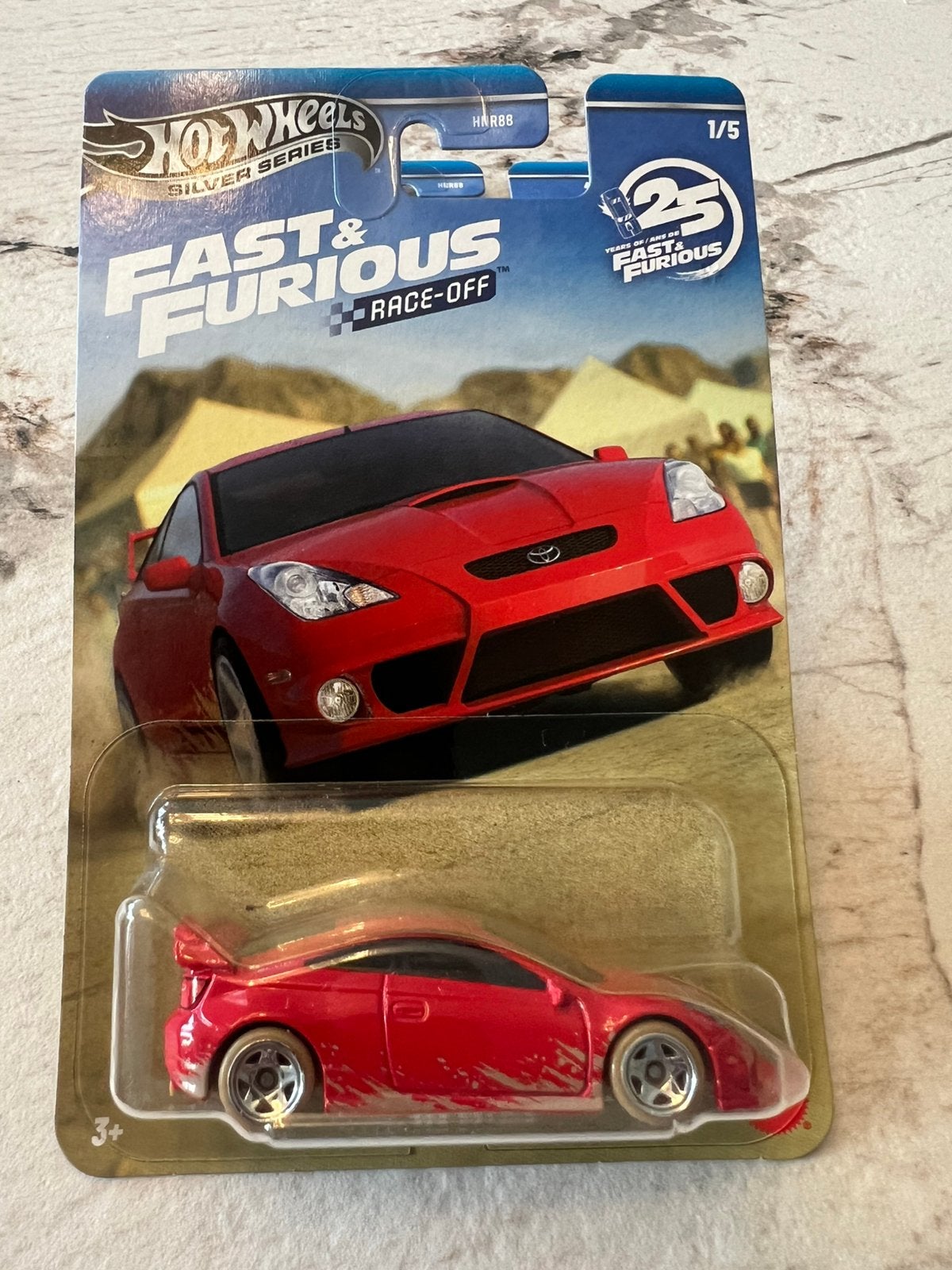 Hot wheels Toyo Celica fast and furious, Ophalen of Verzenden, Zo goed als nieuw