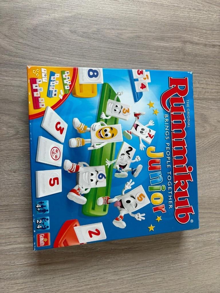 Rummikub junior, Hobby & Loisirs créatifs, Trois ou quatre joueurs, Enlèvement, Utilisé, Goliath