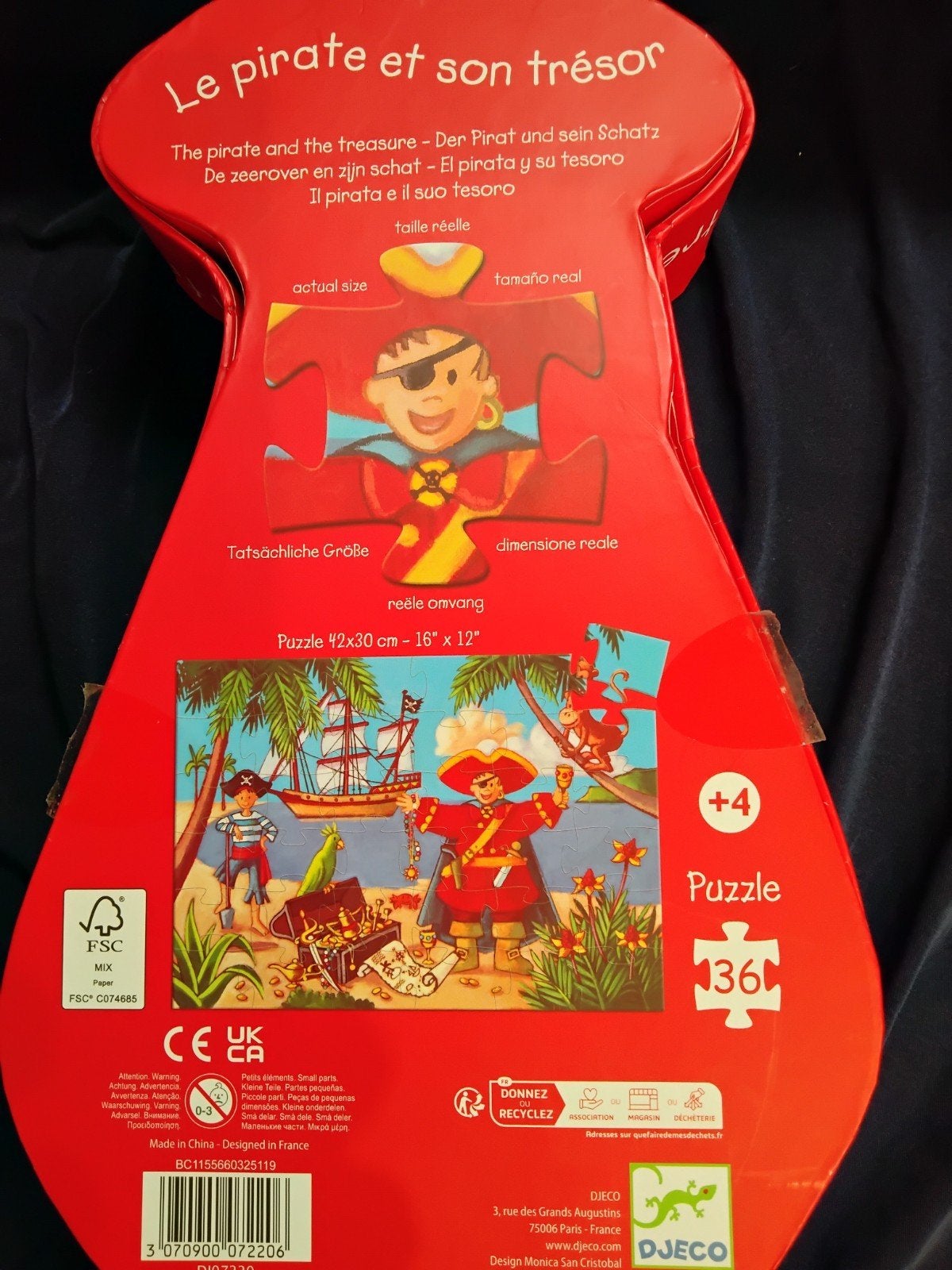 Puzzel van Piet piraat, Ophalen, Nieuw