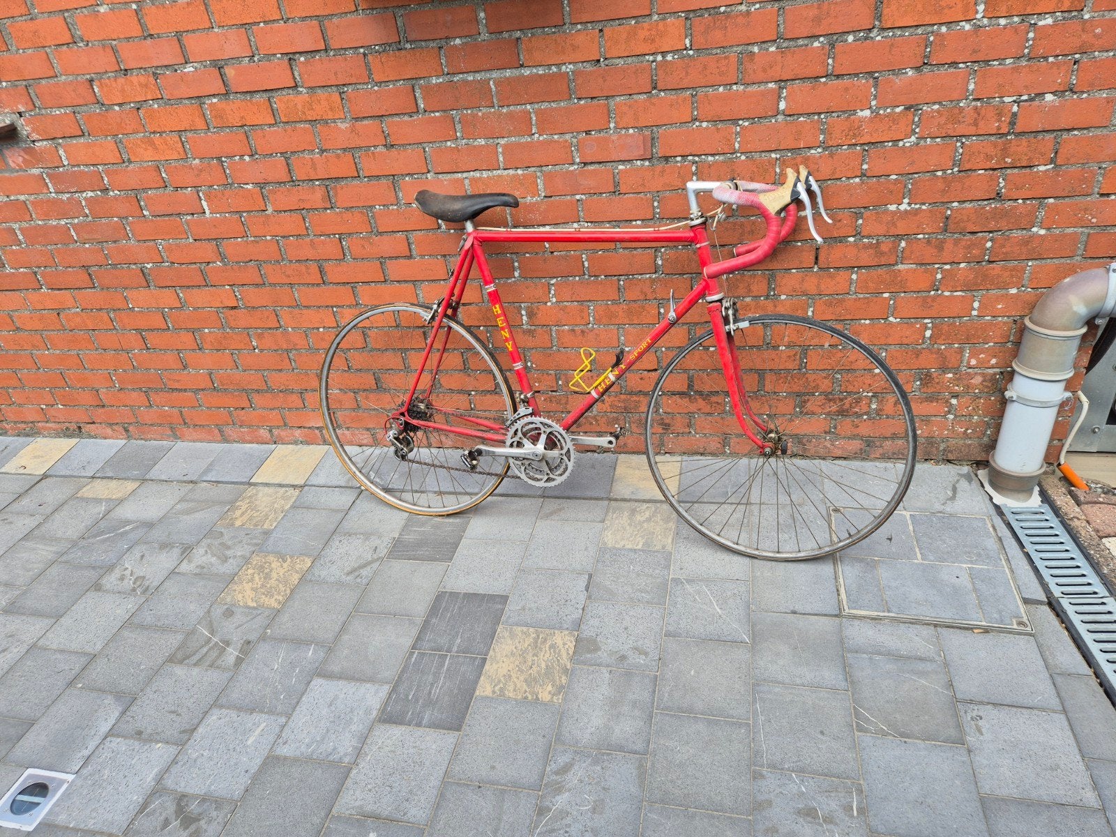 retro koersfiets, Fietsen en Brommers, Ophalen, Gebruikt