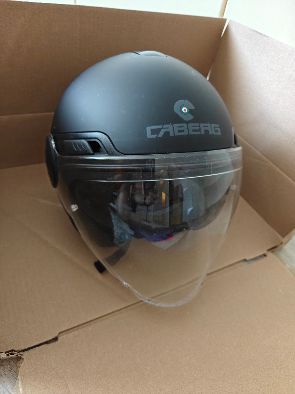 Motorhelm, Ophalen of Verzenden, Gebruikt, Large, CABERG
