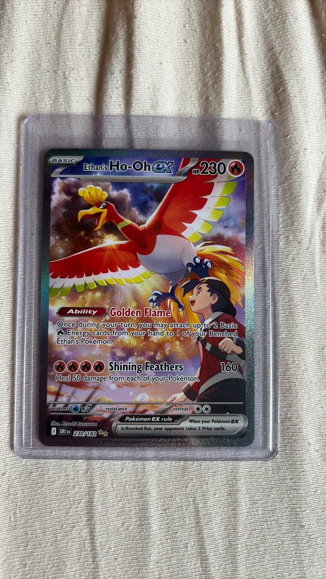 Ethan Ho-Oh EX 230/182, Hobby & Loisirs créatifs, Enlèvement, Neuf