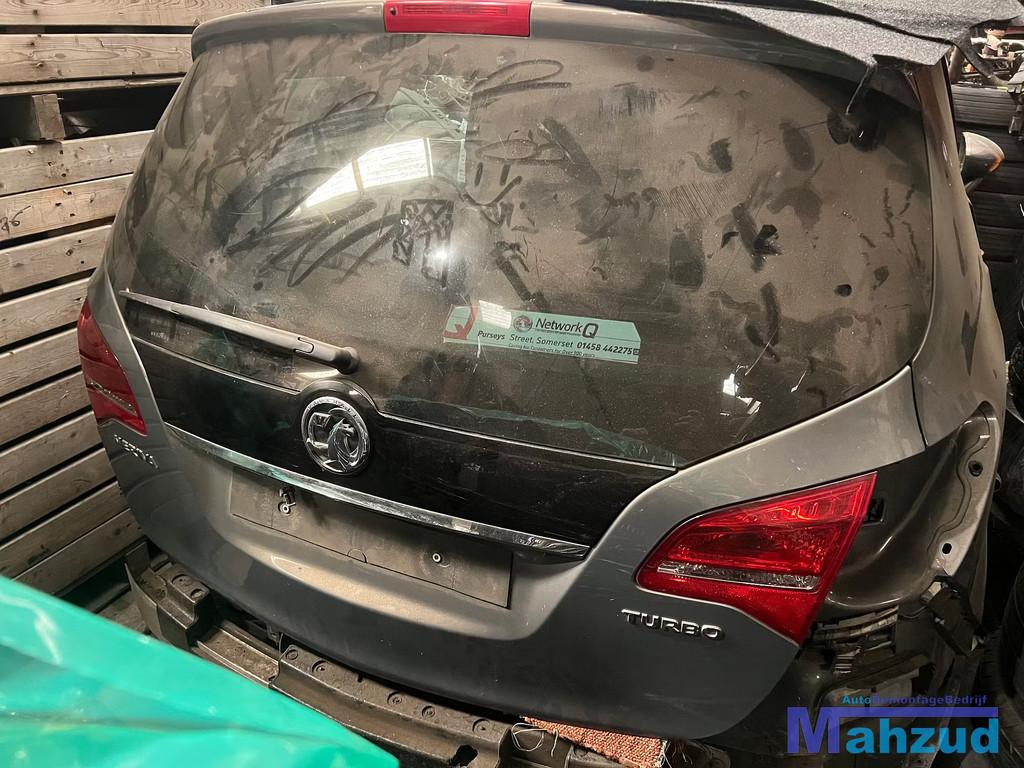 OPEL MERIVA B Z40W achterklep 2011-2018, Gebruikt, Deur, Opel Automobile GmbH, Kontakt@opel-infoservice.de