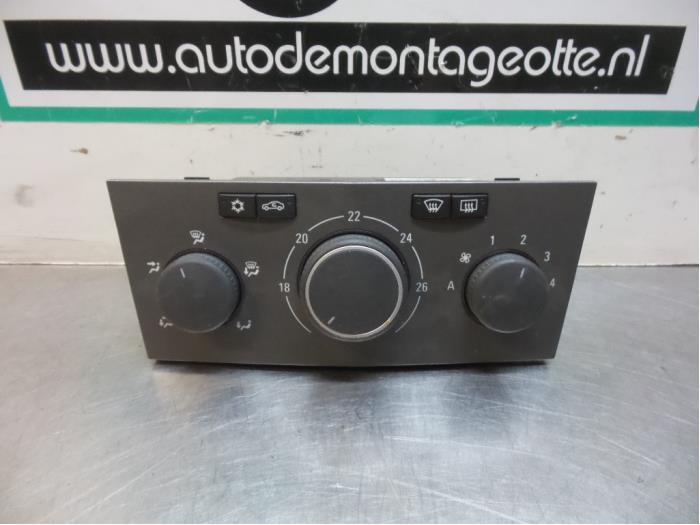 Panneau de commandes chauffage d'un Opel Astra (Astra H 04-), -, Opel, 3 mois de garantie, Utilisé
