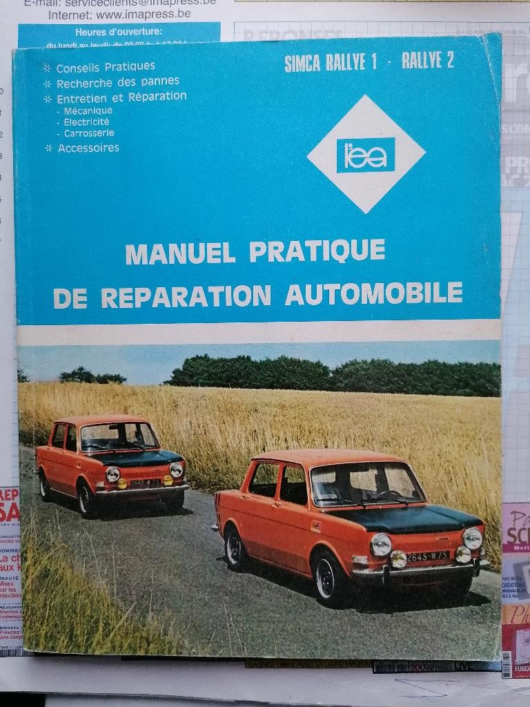 Manuel pratique simca rallye 1 et 2, Enlèvement ou Envoi