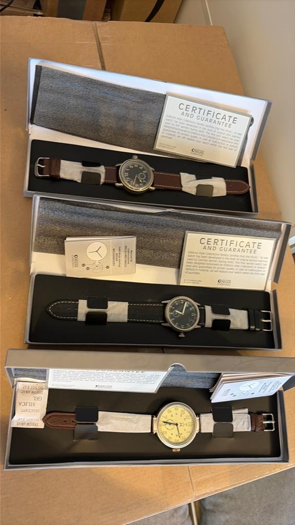 Montre Pilot watch collection ,atlas edition, Ophalen of Verzenden, Nieuw, Polshorloge, Overige merken