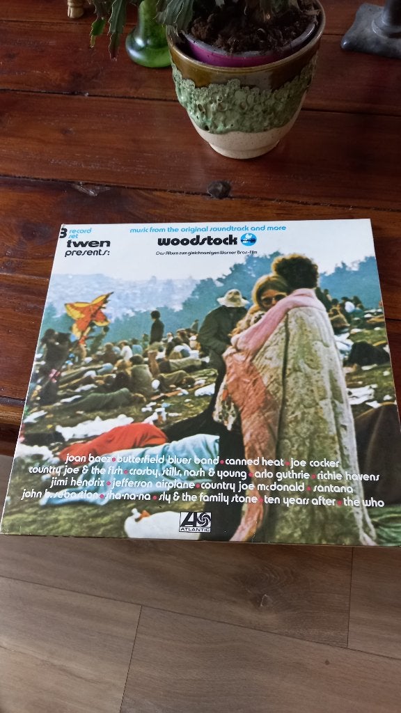 vinyl 33T woodstock "music from the original soundtrack and, Ophalen, Zo goed als nieuw, Pop