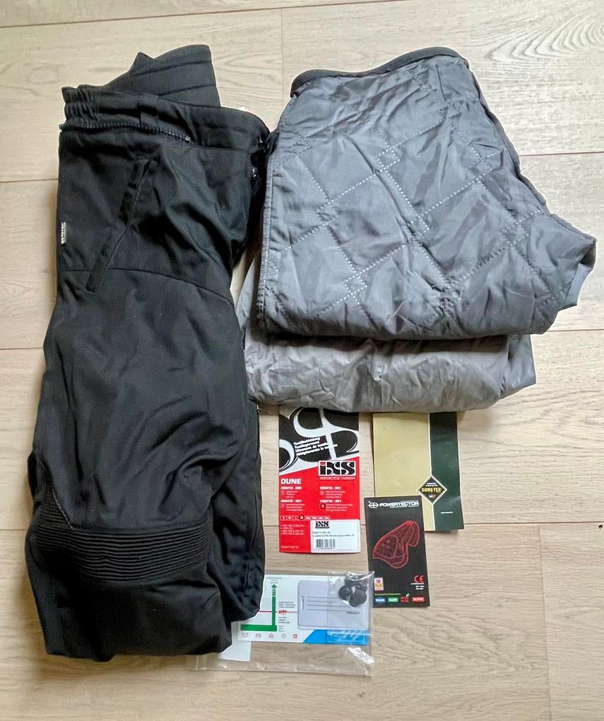 IXS motorrijbroek + thermo-binnenbroek+ regenbroek Large, Ophalen, Nieuw zonder kaartje, Heren, Broek | textiel