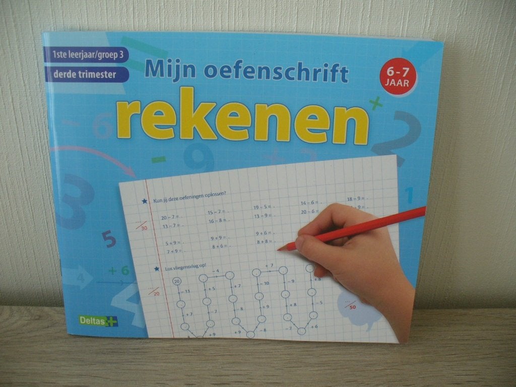 Nieuw! Deltas: mijn oefenschrift: rekenen, Ophalen of Verzenden, Nieuw, Rekenen