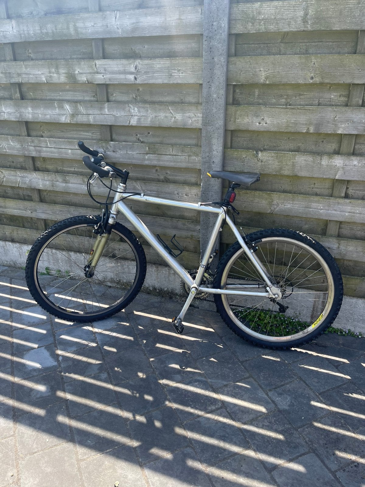 Grijze mountainbike, Ophalen, Gebruikt, Heren, Overige merken