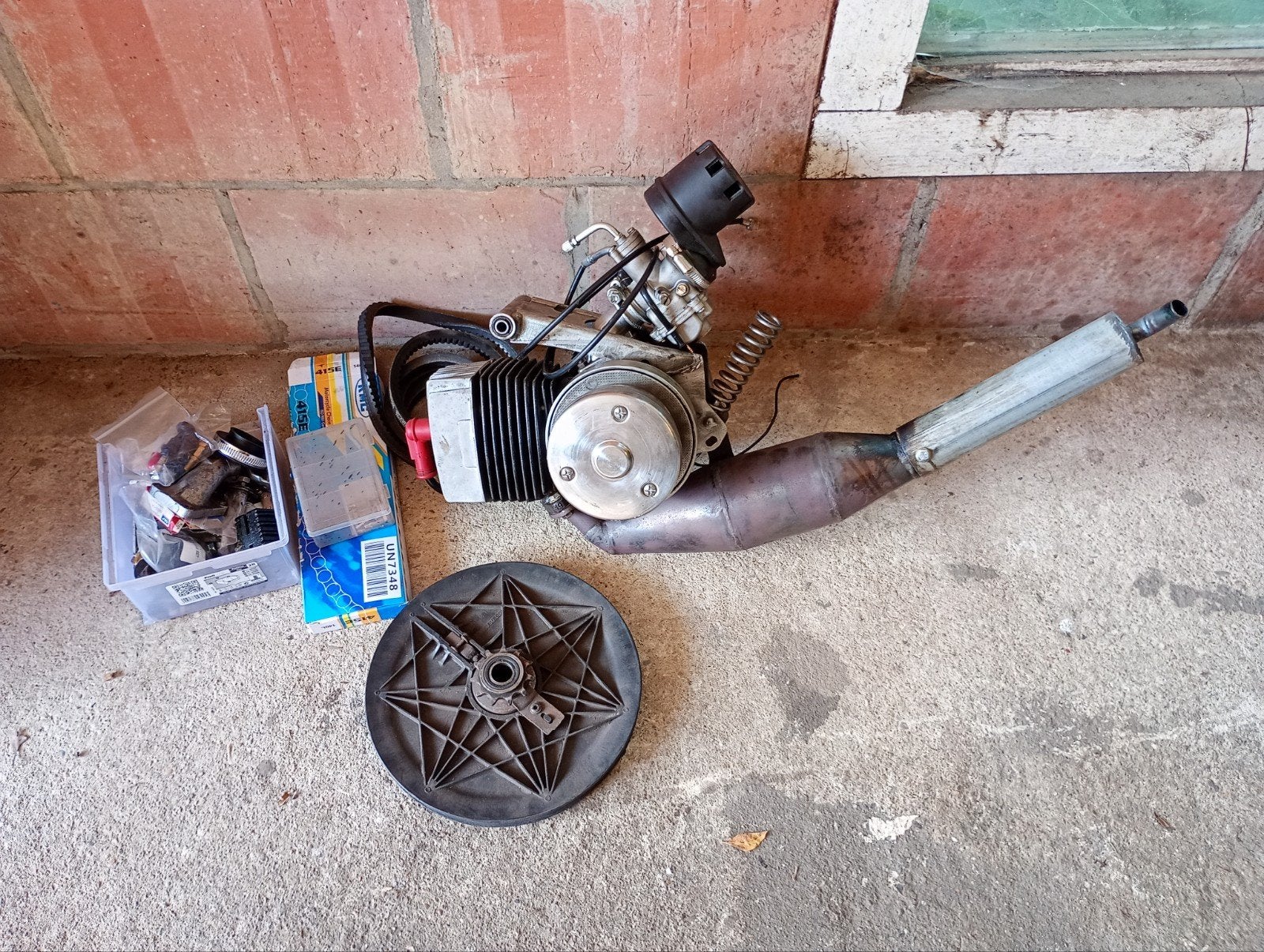 Peugeot 103 compleet goed werkend blok, Ophalen of Verzenden, Blok