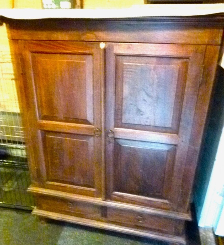 armoire ancienne en chêne, Maison & Meubles, Enlèvement, Utilisé, 50 à 100 cm, 100 à 150 cm