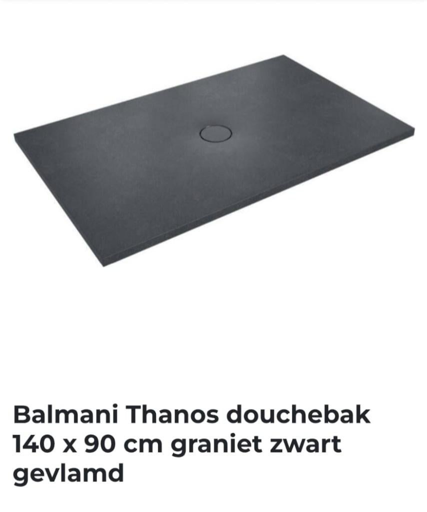 Douchebak (zie beschrijving), Doe-het-zelf en Bouw, Ophalen, Nieuw, Steen, Douche