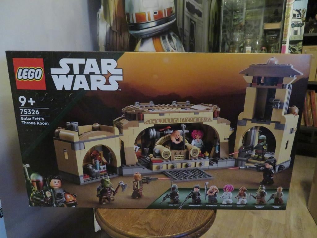Lego Star Wars 75326 Boba Fett's Throne Room (2022), Neuf, Lego, Ensemble complet, Non ouvert/scellé