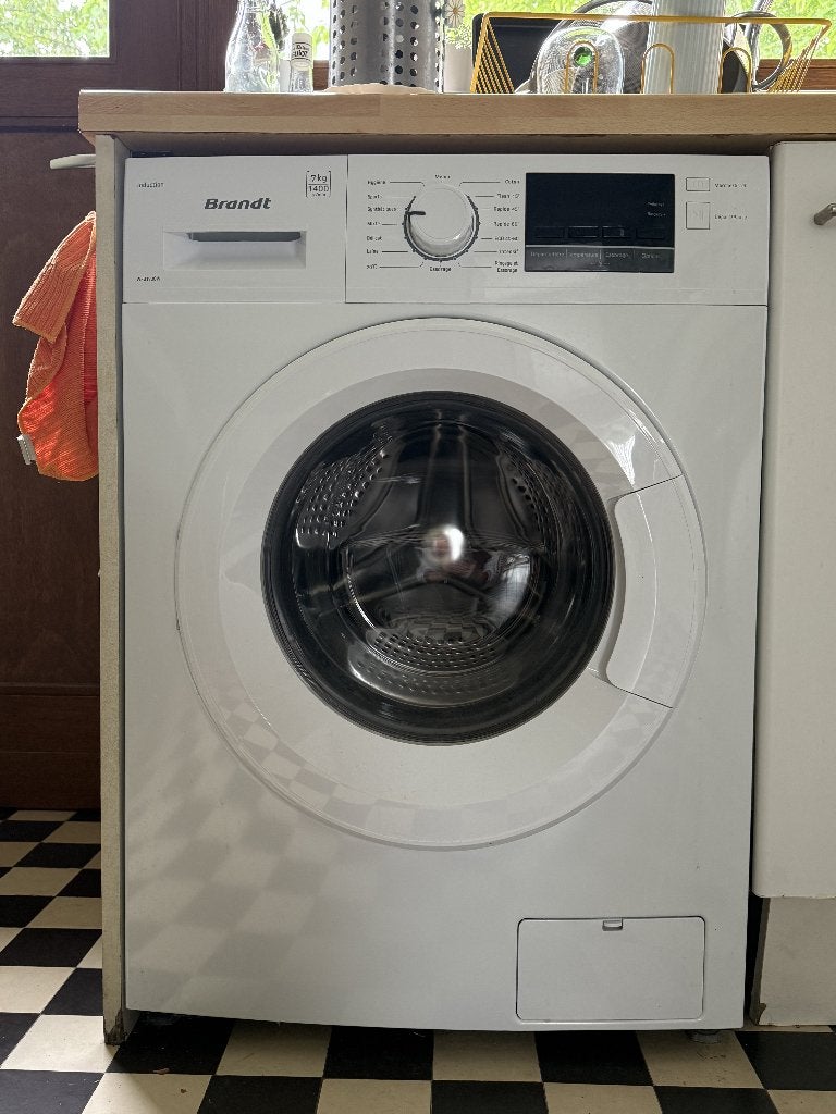 Lave-linge BRANDT (7 kg) – État Neuf, Ophalen, 1200 tot 1600 toeren, Minder dan 85 cm, 4 tot 6 kg