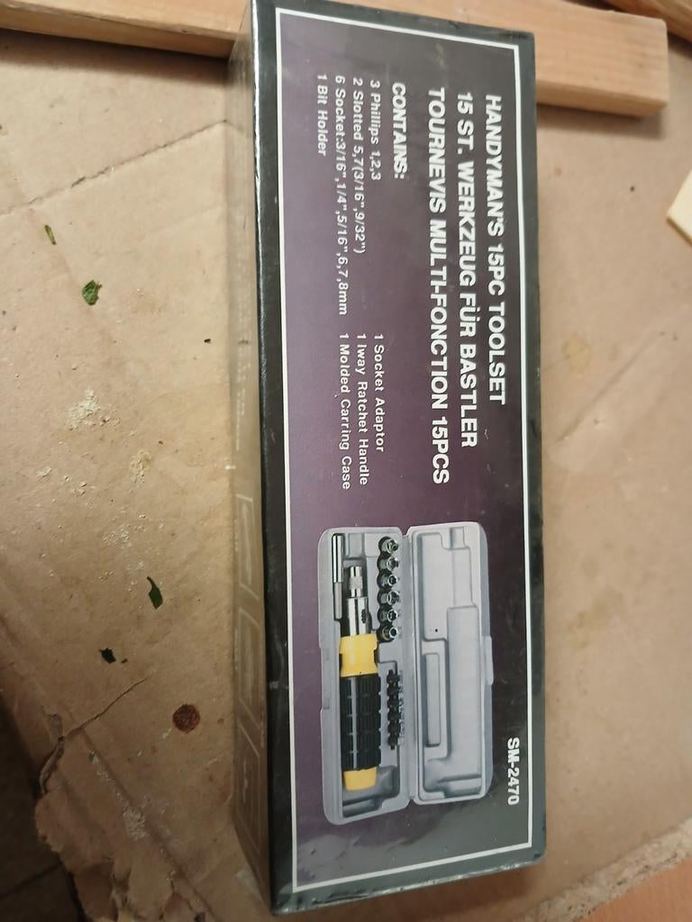 Handgereedschap, Enlèvement